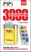 FiFi Crystal Pod 3000 Puffs Disposable Vape Pod 5 in 1 - Vape Club Wholesale